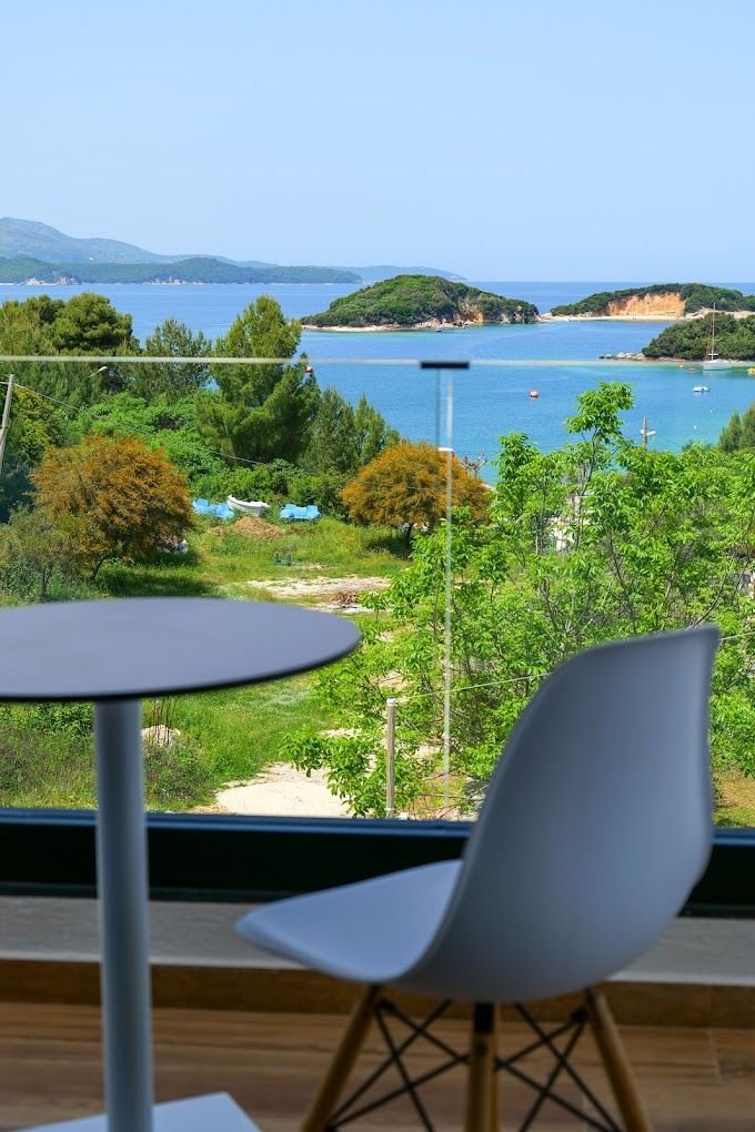 bora bora hotel ksamile saranda albania view from balcony